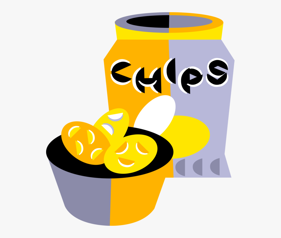 920x780 Vector Illustration Of Potato Chips Or Crisps, Bag