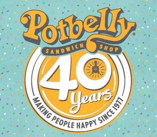 545x478 Potbelly's Anniversary Logo {anniversary} Logos