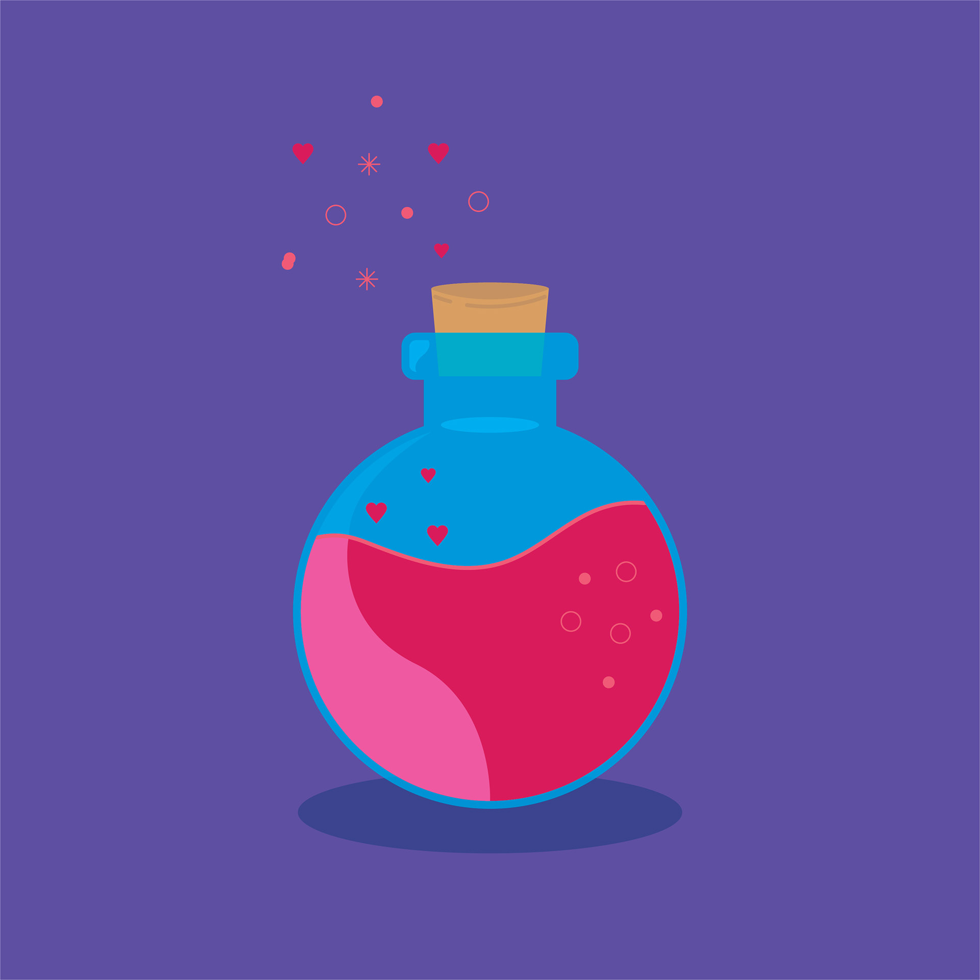Potion Bottle Vector