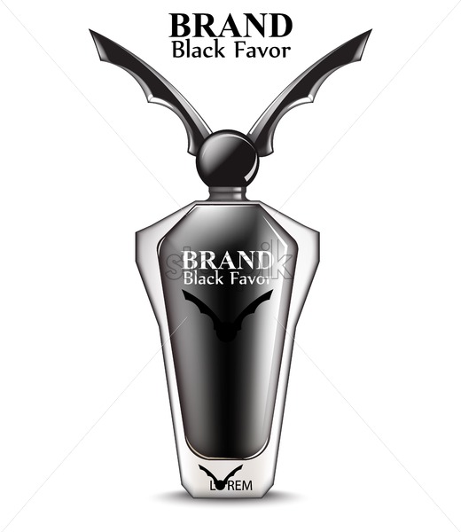 Halloween Perfume Or Potion Vector Realistic Product Placement 520x600 Halloween Perfume Or Potion Vector Realistic Product Placement