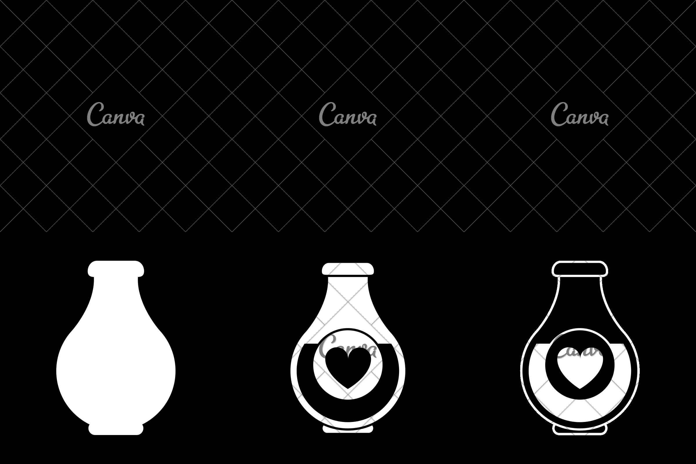 Love Potion Vector Illustration 2400x1600 Love Potion Vector Illustration
