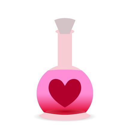 Heart Shaped Love Potion Vector Illustration Royalty Free Vector 450x450 Heart Shaped Love Potion Vector Illustration Royalty Free Vector