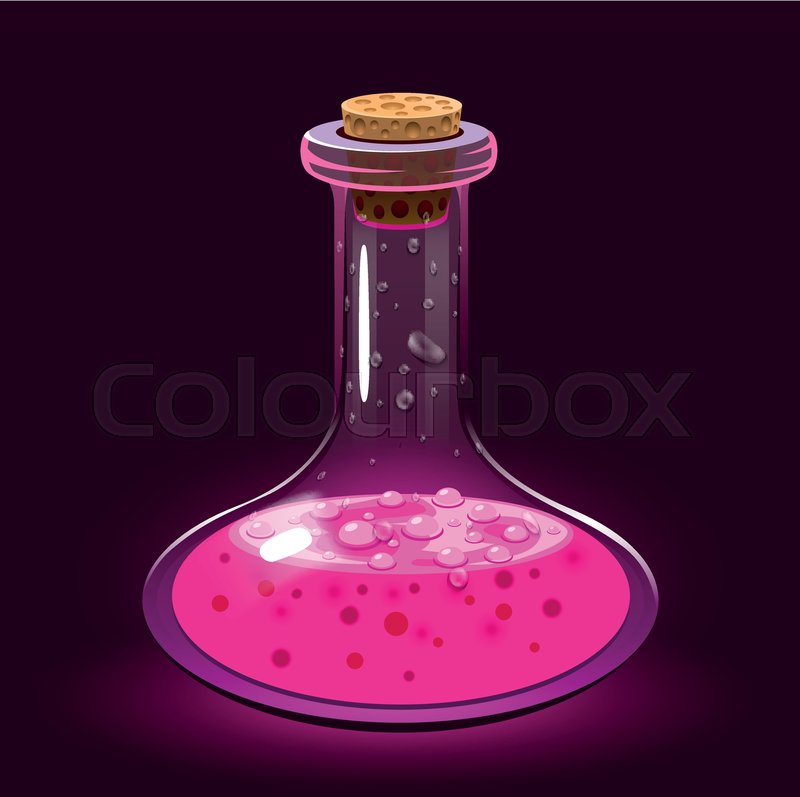 Chemistry Glass Bottle Filled With A Stock Vector Colourbox 800x797 Chemistry Glass Bottle Filled With A Stock Vector Colourbox
