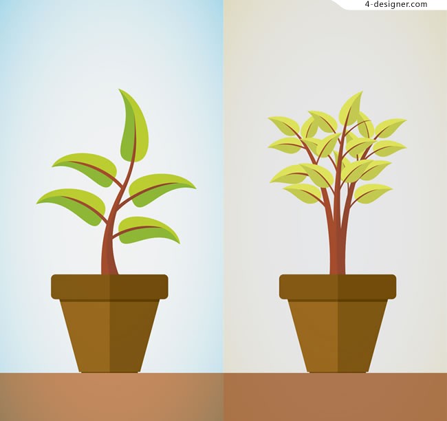 Potted Plant Vector