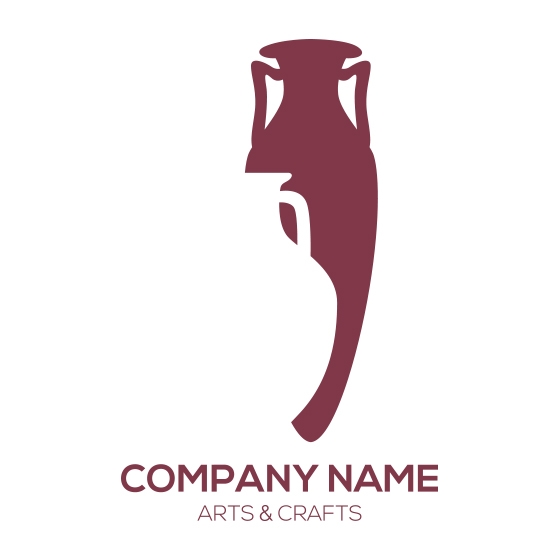560x560 Free Pottery Vector Logo Design