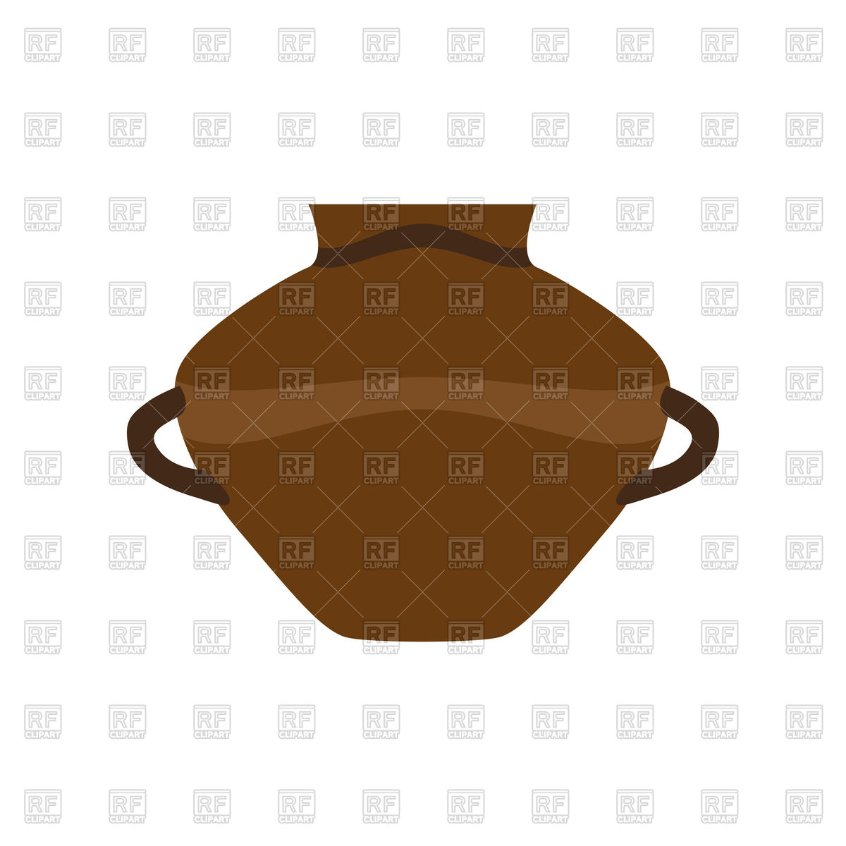 1200x1200 Pottery Pot Or Ceramic Vase Vector Image Of Objects Vectorup