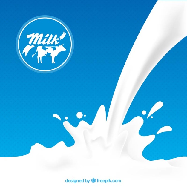 626x626 Pouring Milk Vector Free Download
