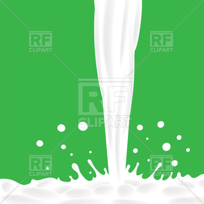 400x400 Pouring Milk Splash Green Background Vector Image Of Backgrounds