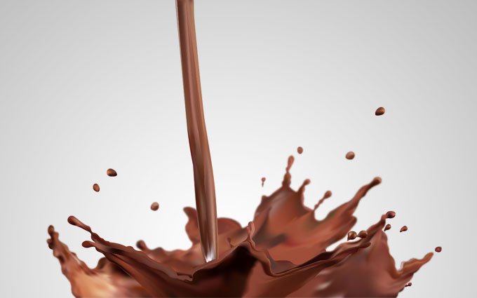 680x425 Free Pouring Coffee Or Chocolate Splash Files, Vectors