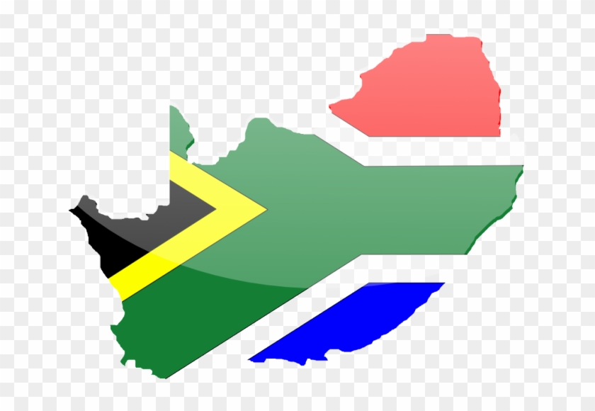 840x580 South African Flag Vector