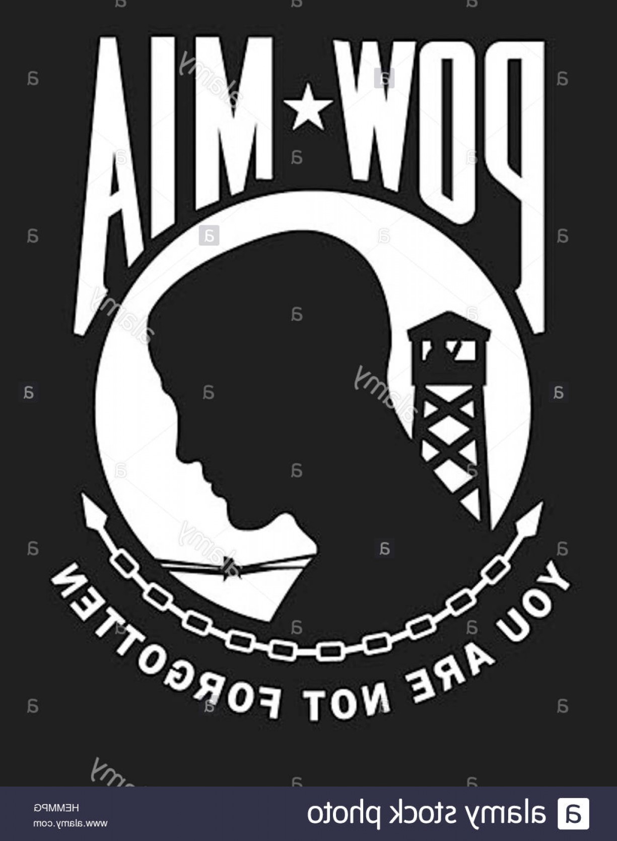 Stock Photo Pow Mia Logo For Triad X Soidergi 1225x1668 Stock Photo Pow Mia Logo For Triad X Soidergi