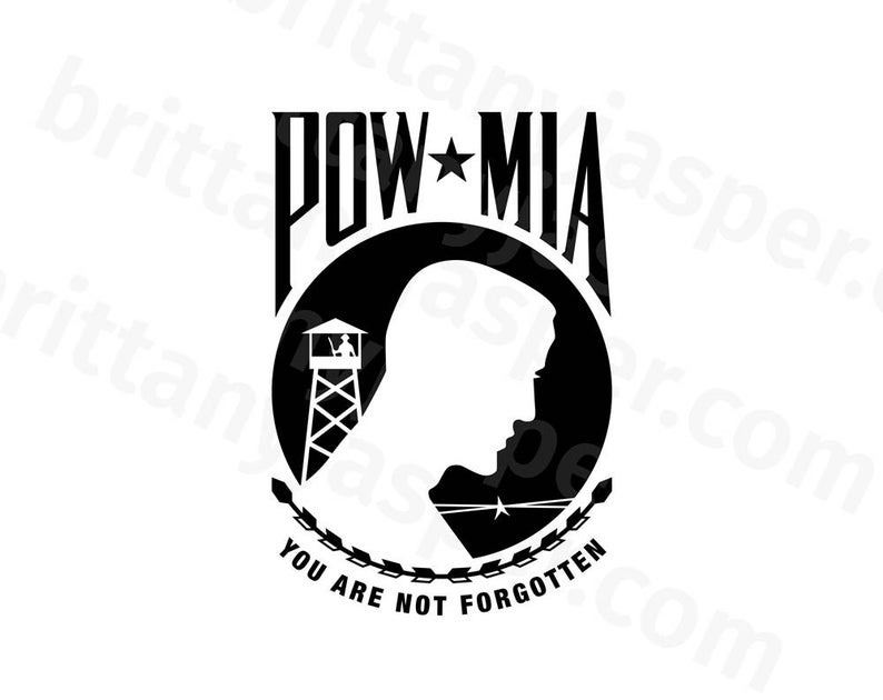 794x630 Pow Mia Flag Vector Clip Art Cutting For Cricut Etsy
