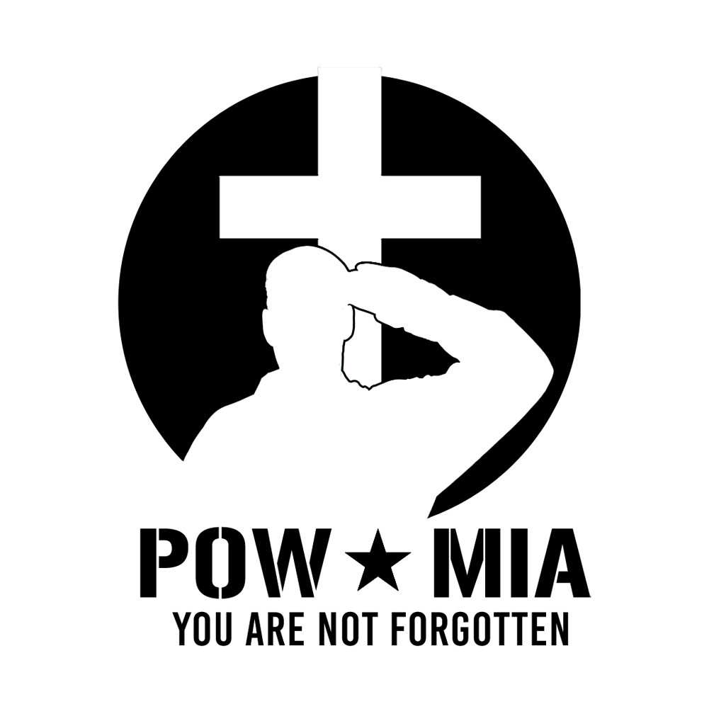 Pow Mia Vector Clipart War Prisoner Svg Powmia Military 4vector Stencil ...