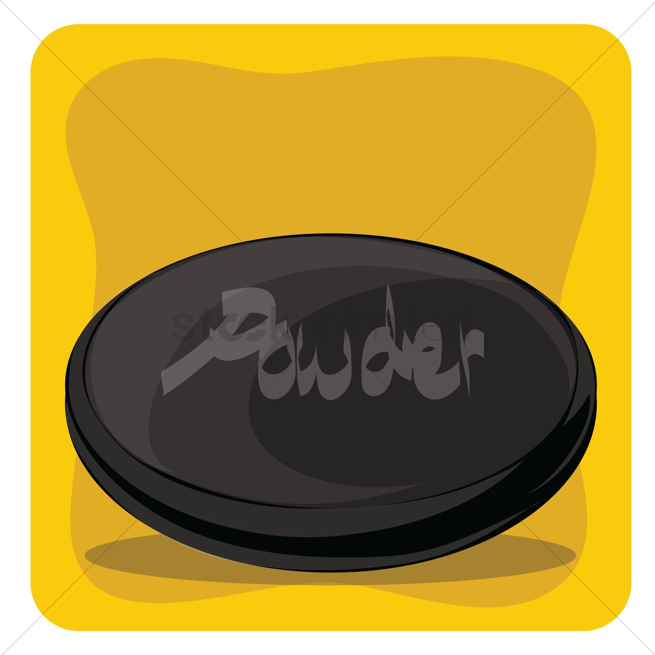 1300x1300 Compact Powder Vector Image