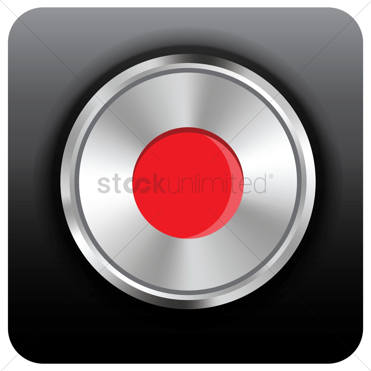 Power Button Vector Image 1300x1300 Power Button Vector Image