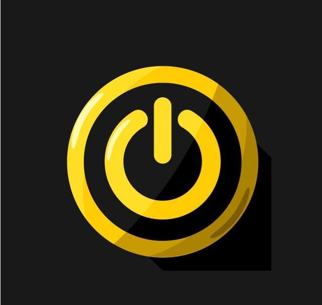 Power Button Vector Icon Cdr Free Graphics Uihere 660x624 Power Button Vector Icon Cdr Free Graphics Uihere