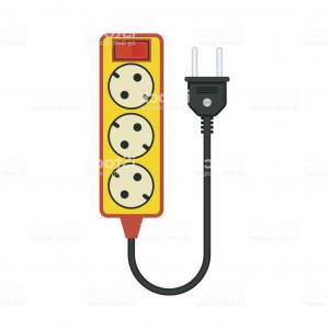 300x300 Photostock Vector Short Circuits Between Two Wires Three Wire