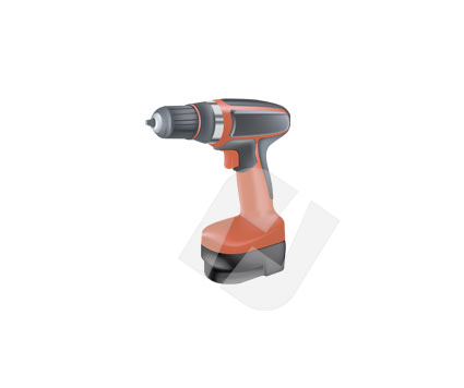 Electric Drill Vector Clip Art 425x356 Electric Drill Vector Clip Art