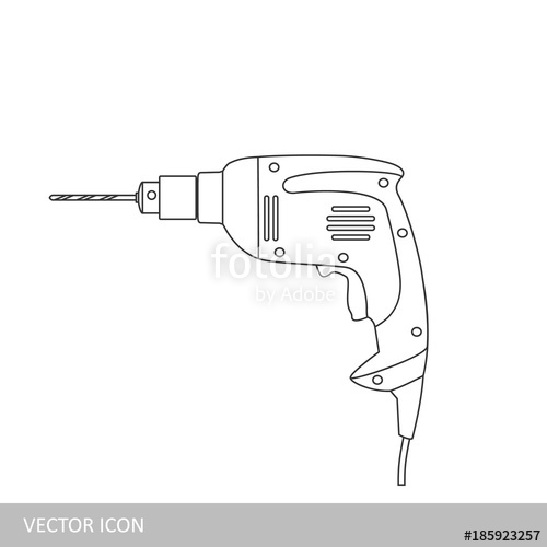 Power Drill Vector at Vectorified.com | Collection of Power Drill ...