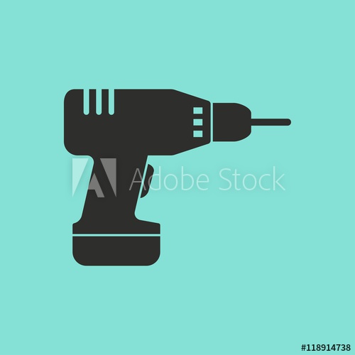 Drill Vector Icon 500x500 Drill Vector Icon