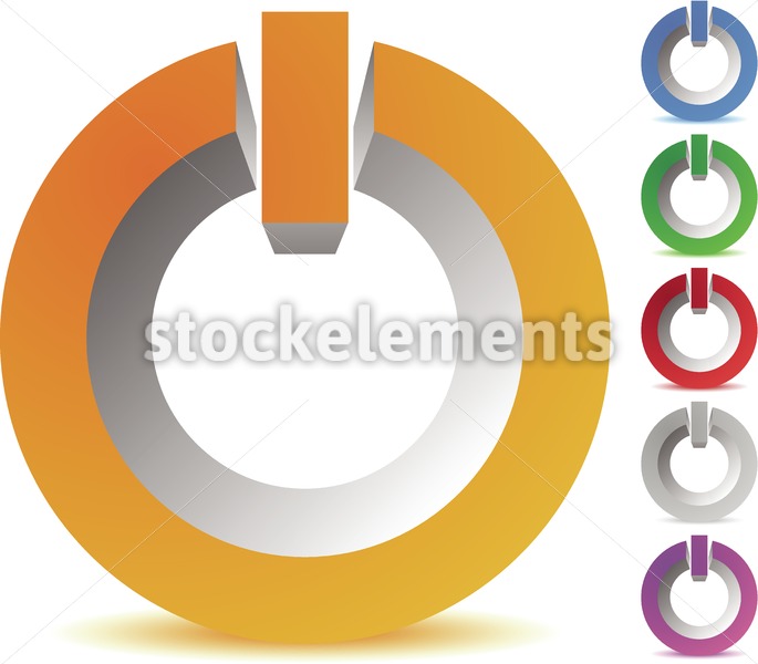 685x600 Power Symbol, Power Button Icon Isolated On White Power On Off