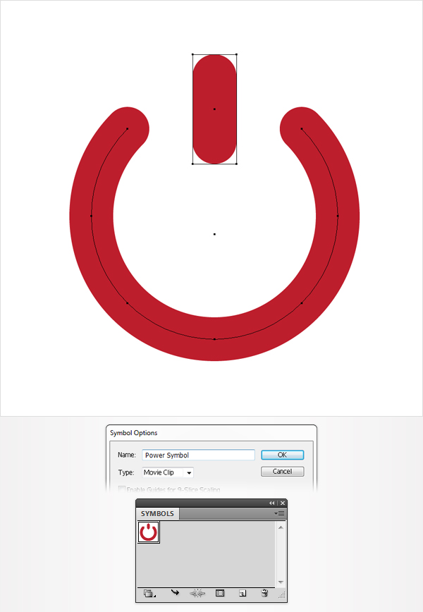 600x868 Create A Steel, Vector Power Button Set