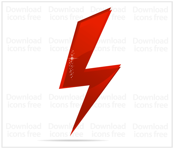 600x513 Free Red Power Icon Vector