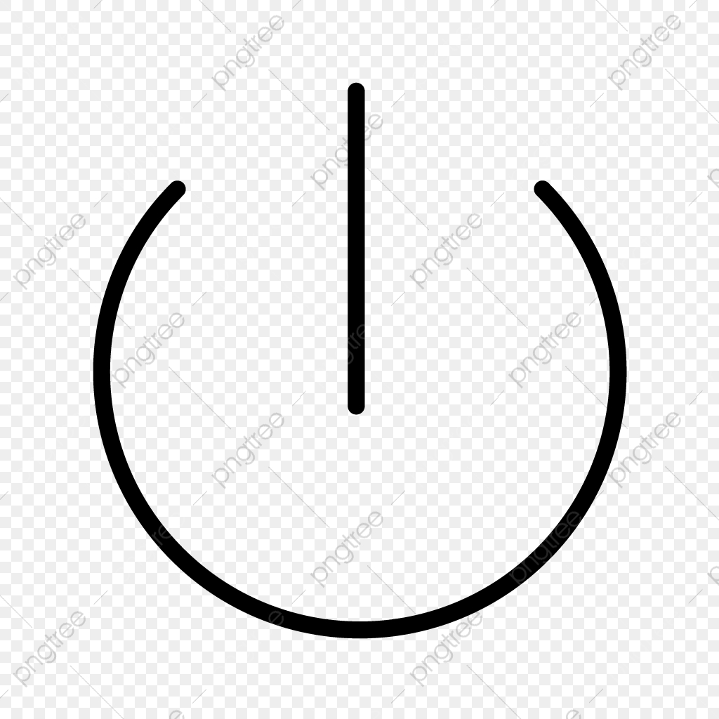 Power Line Black Icon, Power On, Power Off, Shutdown Png 1024x1024 Power Line Black Icon, Power On, Power Off, Shutdown Png