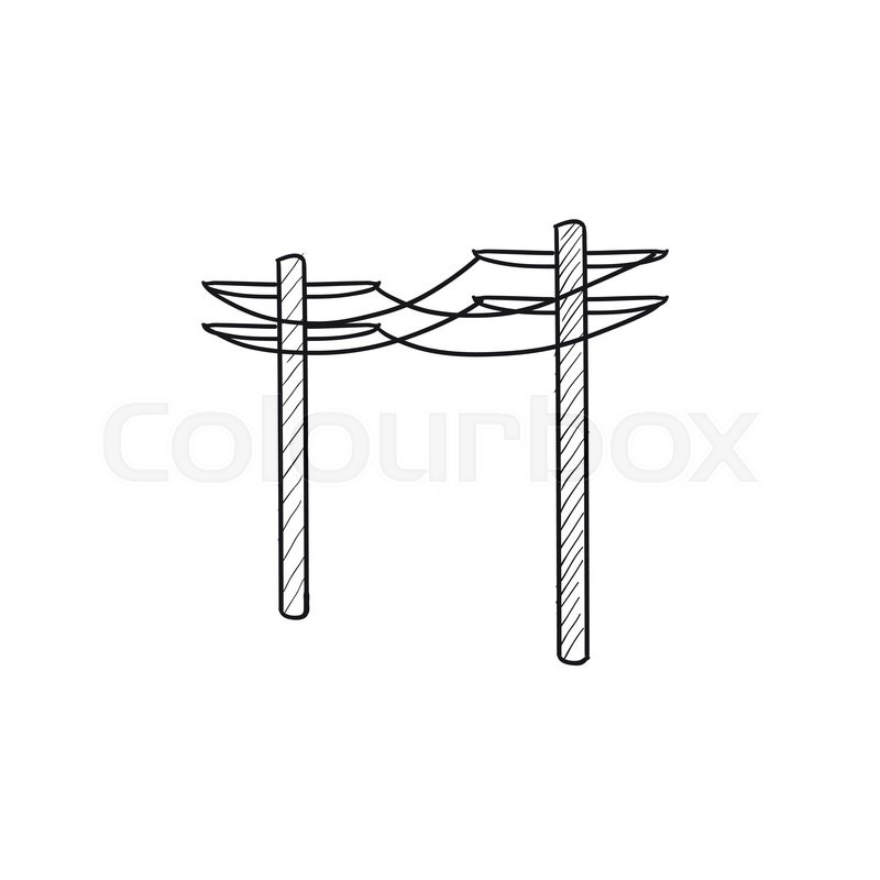 High Voltage Power Lines Vector Sketch Stock Vector Colourbox 800x800 High Voltage Power Lines Vector Sketch Stock Vector Colourbox