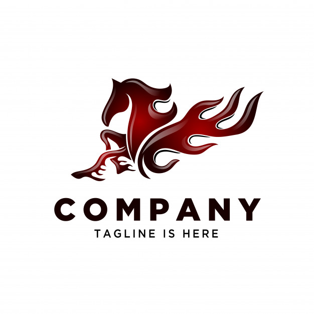 Power Fire Tribal Pegasus Logo Vector Premium Download 626x626 Power Fire Tribal Pegasus Logo Vector Premium Download