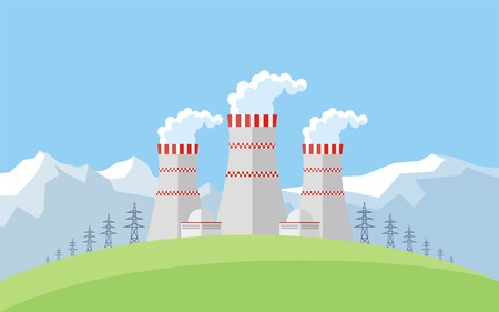 Power Plant Vector