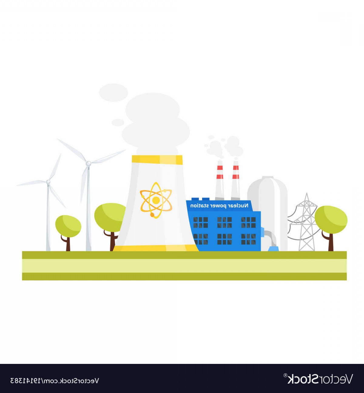 1200x1296 Vector Power Plant Handandbeak