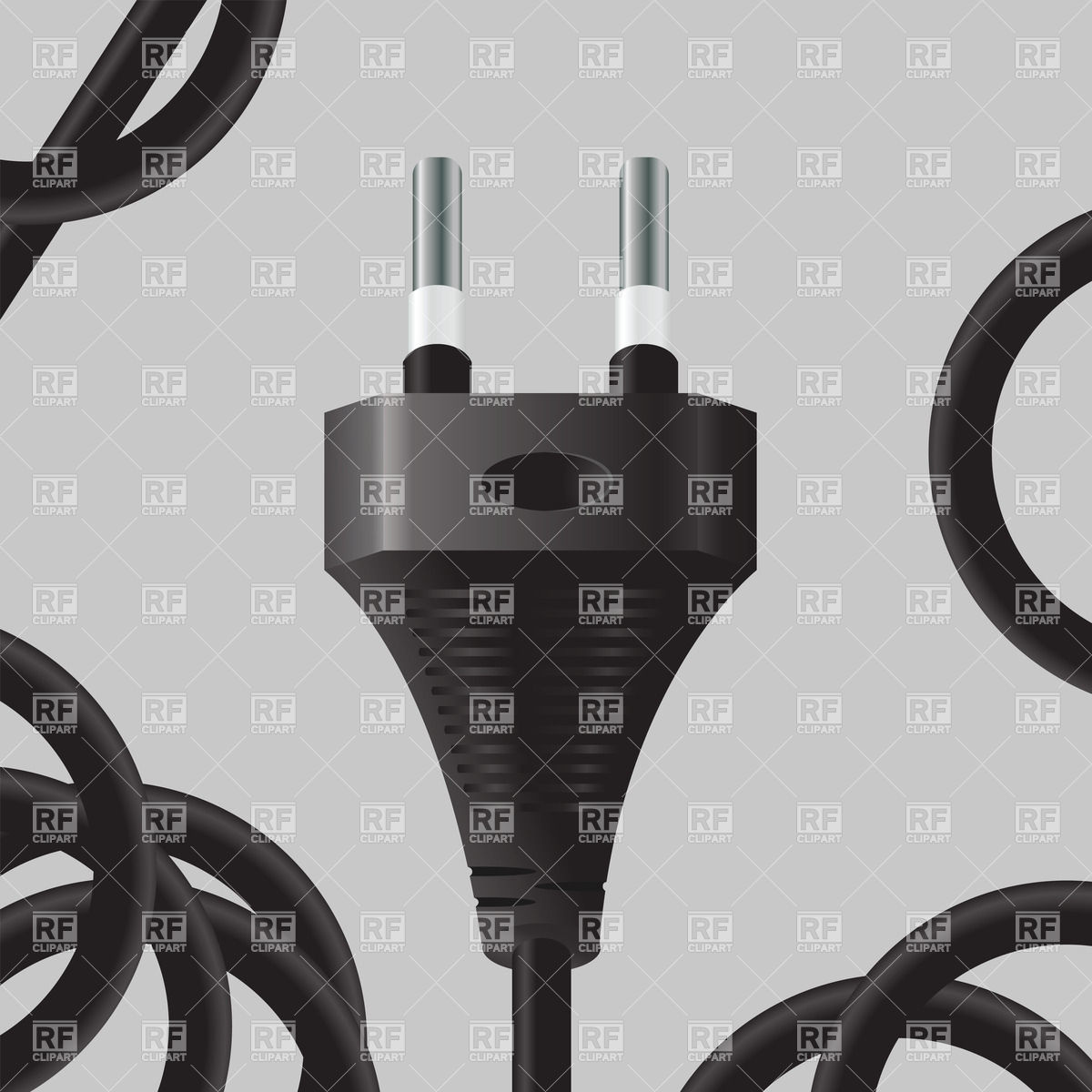 1200x1200 Power Plug Vector Image Of Objects Rfclipart