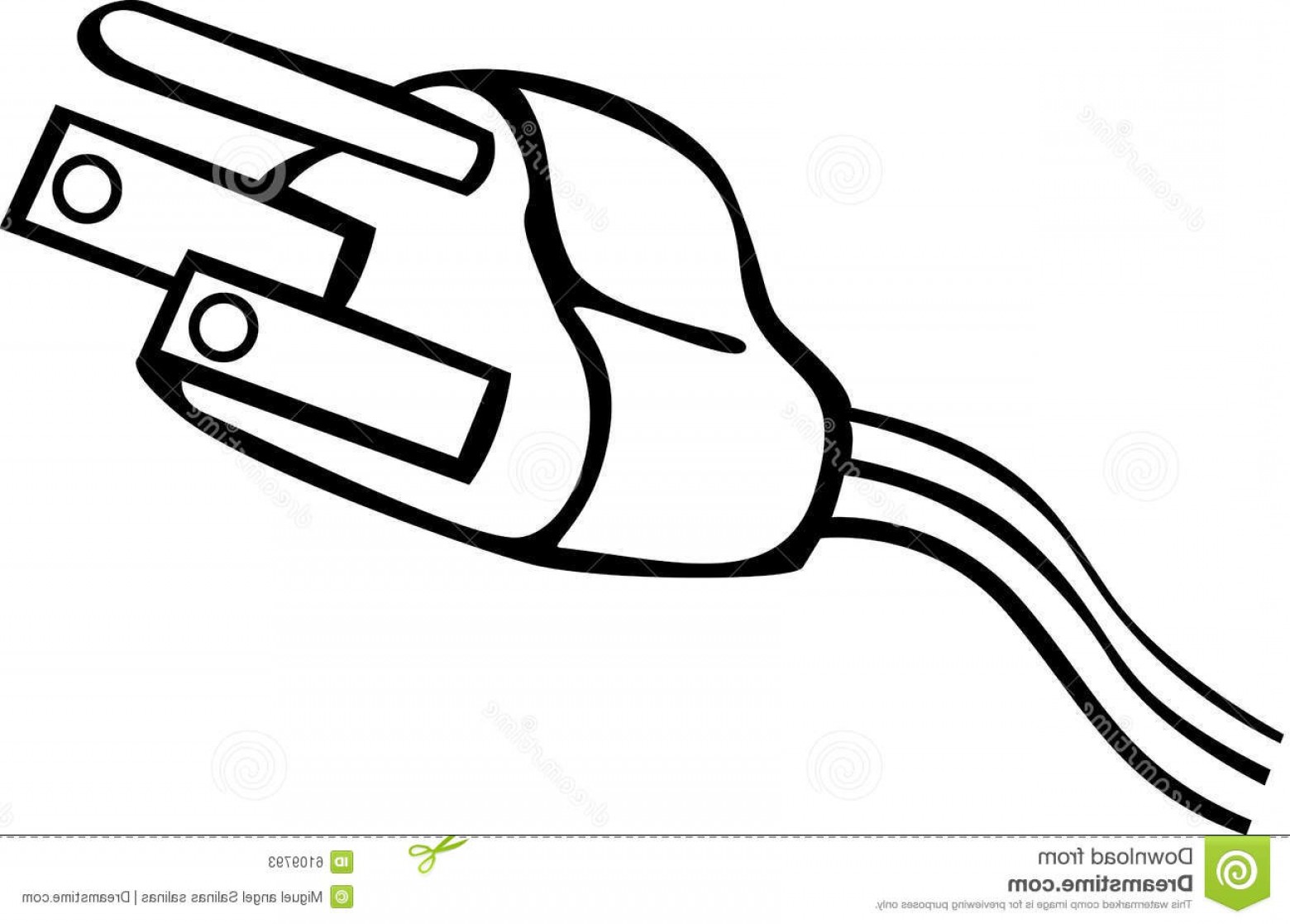 1560x1117 Stock Photos Grounded Power Plug Vector Illustration Image