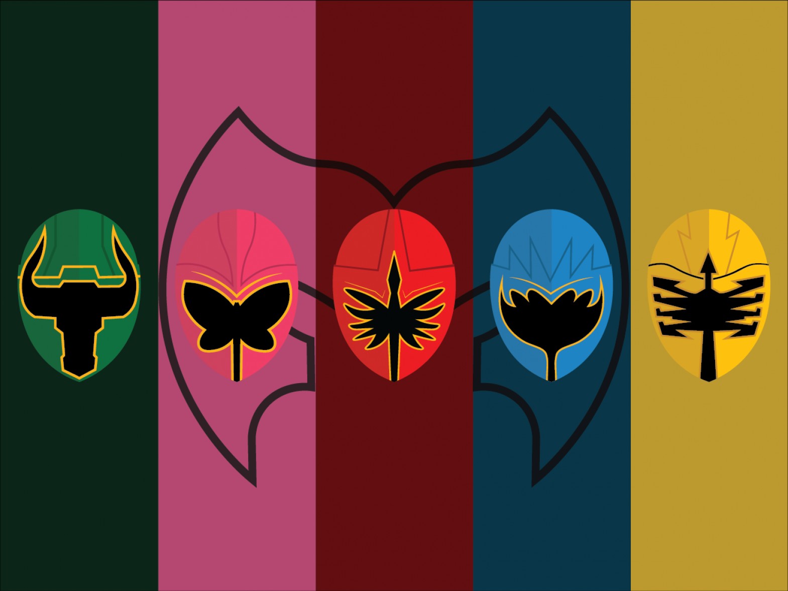 1569x1177 Black Power Ranger Vector Geekchicpro