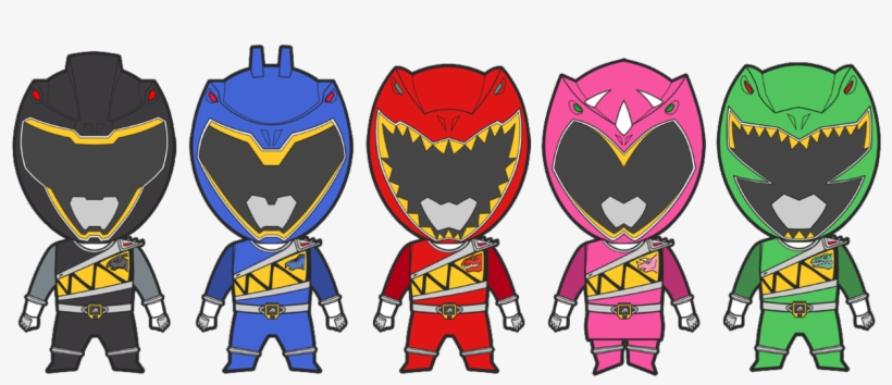 820x354 Power Rangers Vector