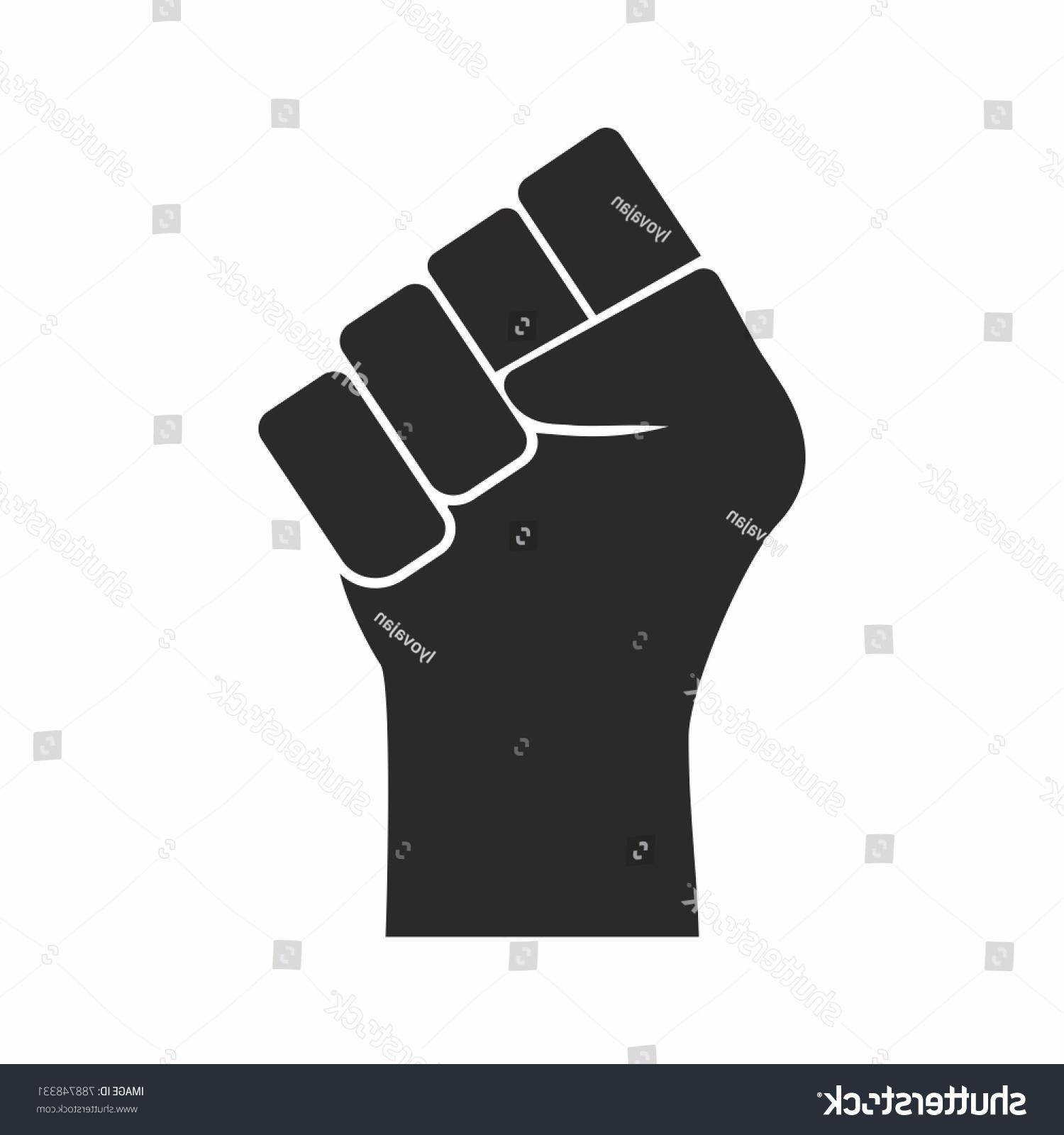 1500x1600 Best Stock Vector Raised Fist Black Power Symbol Drawing