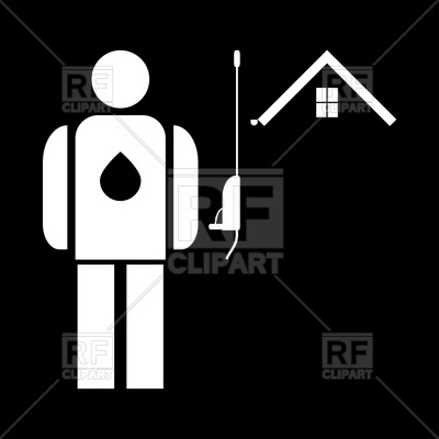 400x400 Power Washing And Gutter Cleaning Icon Vector Image Of Icons