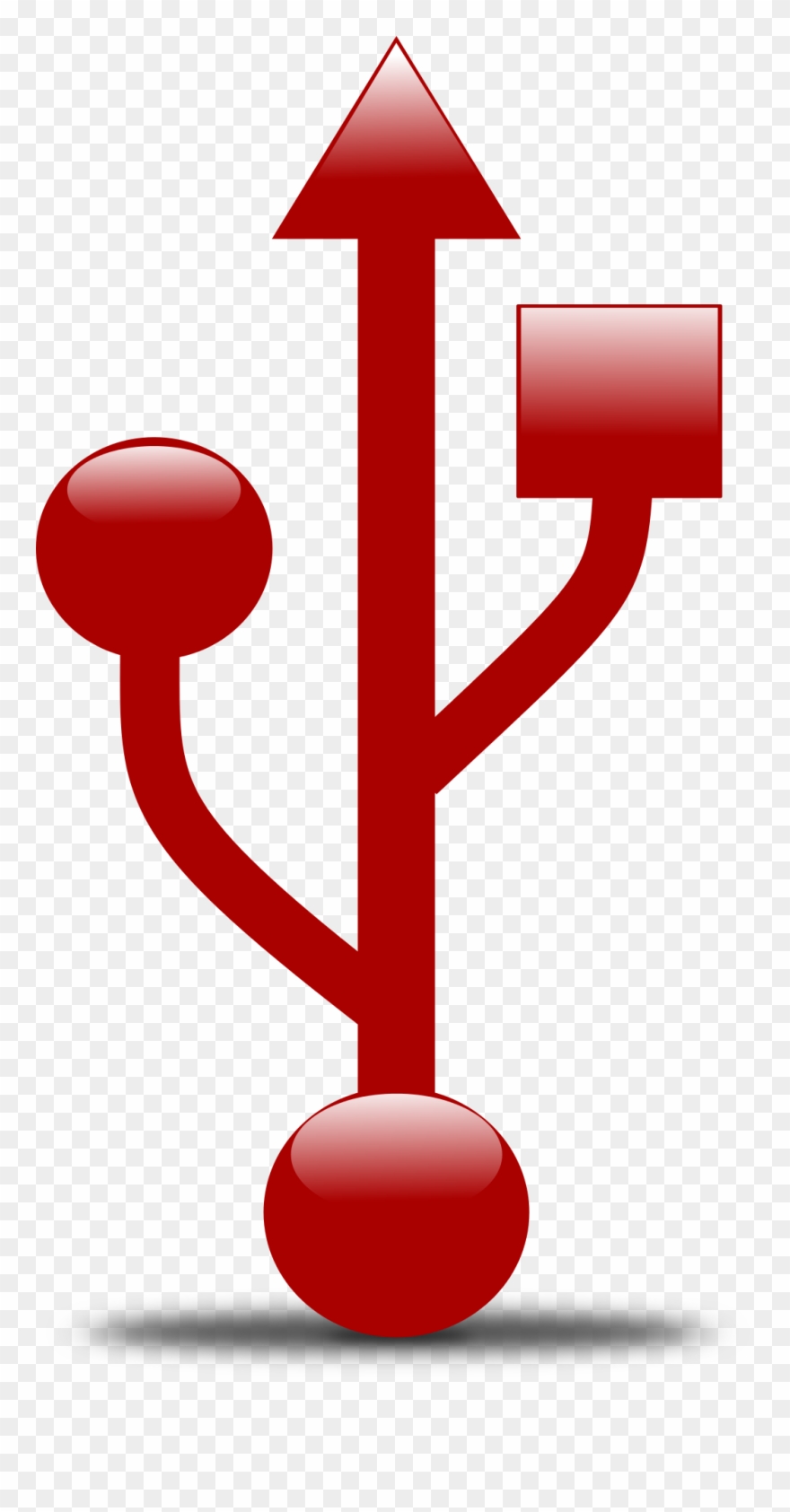 880x1685 Usb,symbol Port,free Vector
