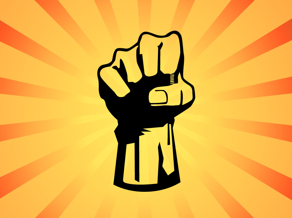 1024x765 Fist Power Graphic Free Vectors Ui Download