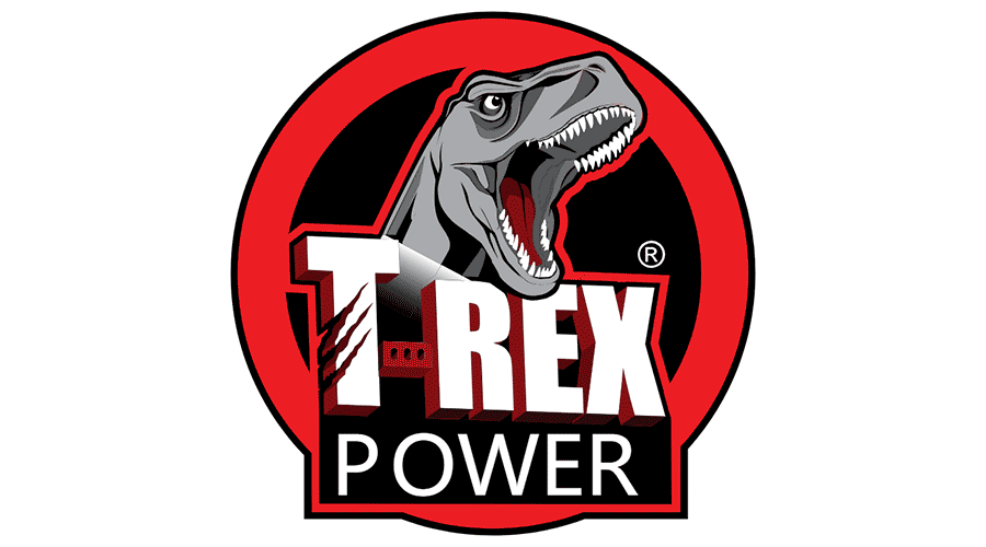 900x500 T Rex Power Vector Logo