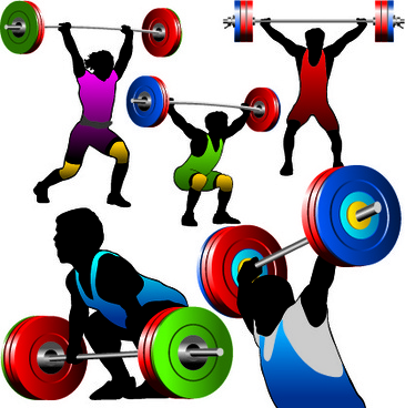 365x368 Weightlifting Vector Free Vector Download