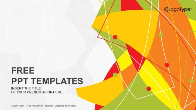 650x366 Abstract Line Vector Powerpoint Templates
