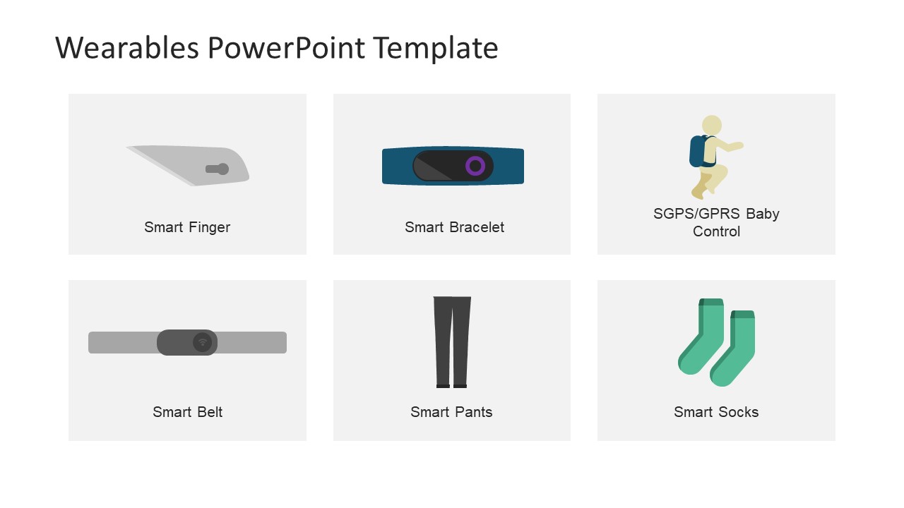 1280x720 Wearables Shapes Powerpoint Templates