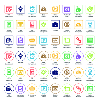 340x350 Powerpoint Icon Vector