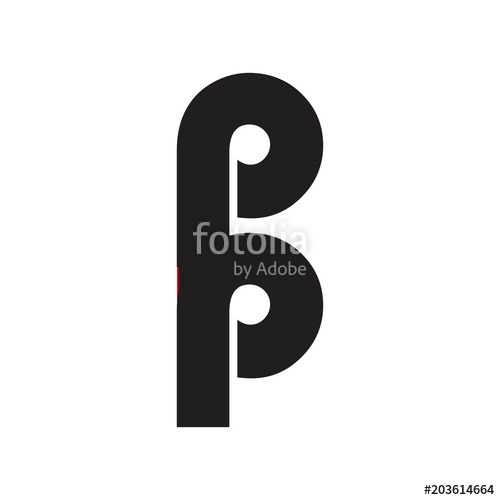 500x500 Letter Pp Logo Vector Stock Image And Royalty Free Vector