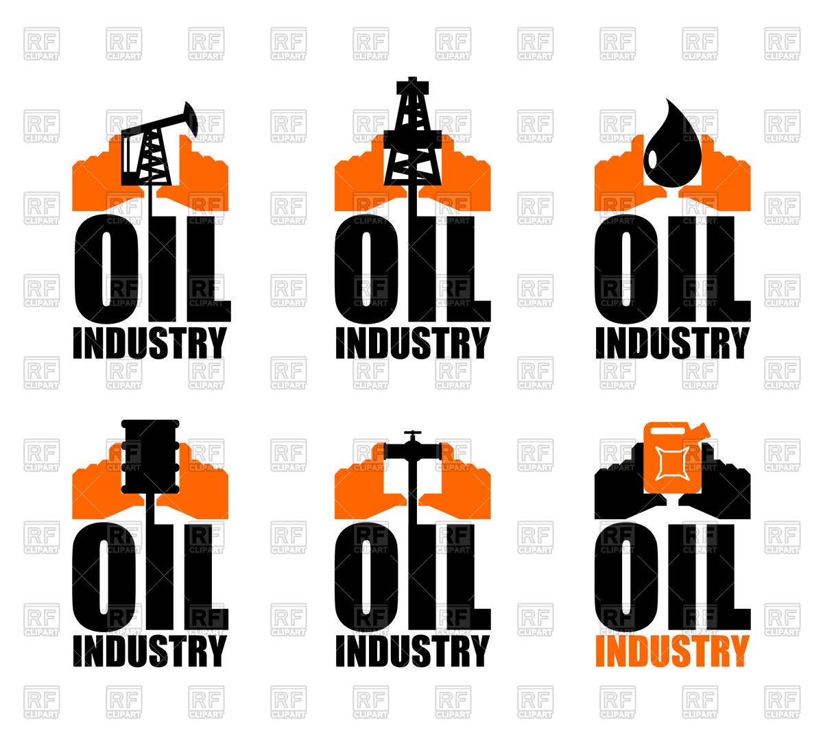 1200x1085 Oil Industry Set Logo Vector Image Of Icons And Emblems