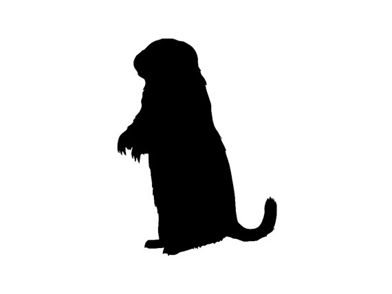 Prairie Dog Silhouette Custom Die Cut Vinyl Decal Sticker 570x428 Prairie Dog Silhouette Custom Die Cut Vinyl Decal Sticker