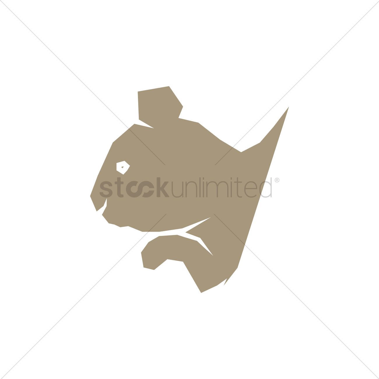 Stylized Prairie Dog Vector Image 1300x1300 Stylized Prairie Dog Vector Image