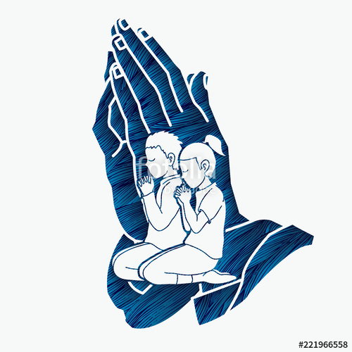 Boy And Girl Prayer, Christian Prayingpraise God, Worship 500x500 Boy And Girl Prayer, Christian Prayingpraise God, Worship